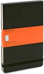 Moleskine Reporter Large Ruled Notebook Hard Cover