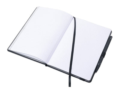 Troika SLIM PAD A5 Black Notebook & Pen Set