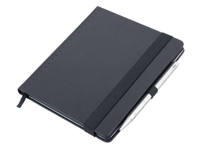 Troika SLIM PAD A5 Black Notebook & Pen Set