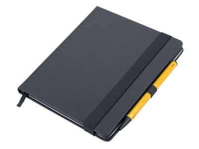 Troika SLIM PAD A5 Black Notebook & Pen Set