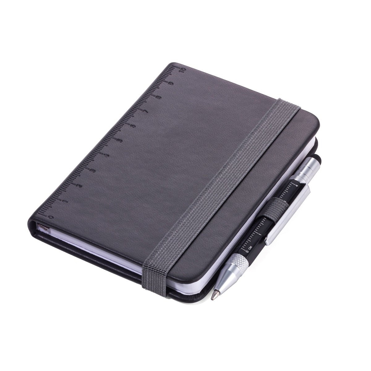 Troika Lilipad and Liliput Mini Notebook and Pen Black