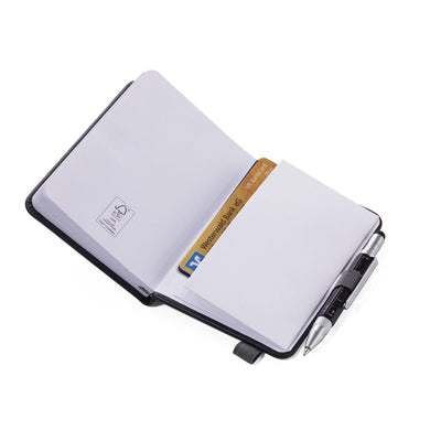 Troika Lilipad and Liliput Mini Notebook and Pen Black