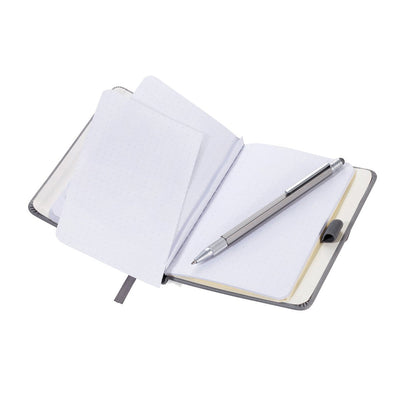 Troika A6 Notebook with Slim Construction Pen Titanium