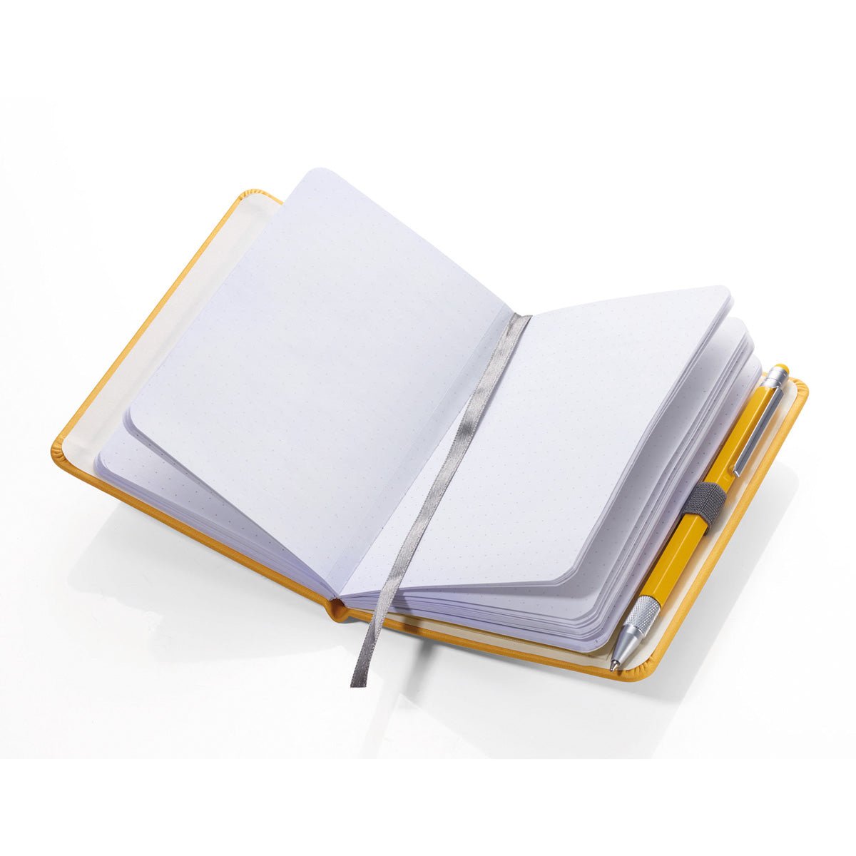 Troika A6 Notebook with Slim Construction Pen Yellow