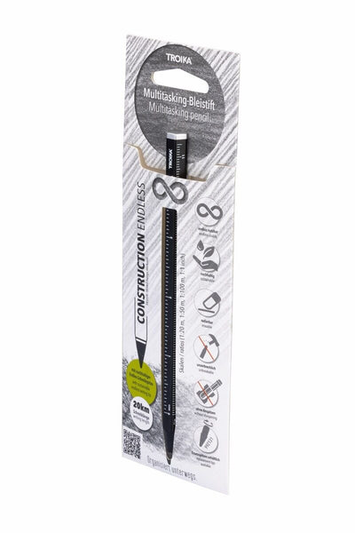 Troika Multi-Tasking Construction Endless Pencil Black