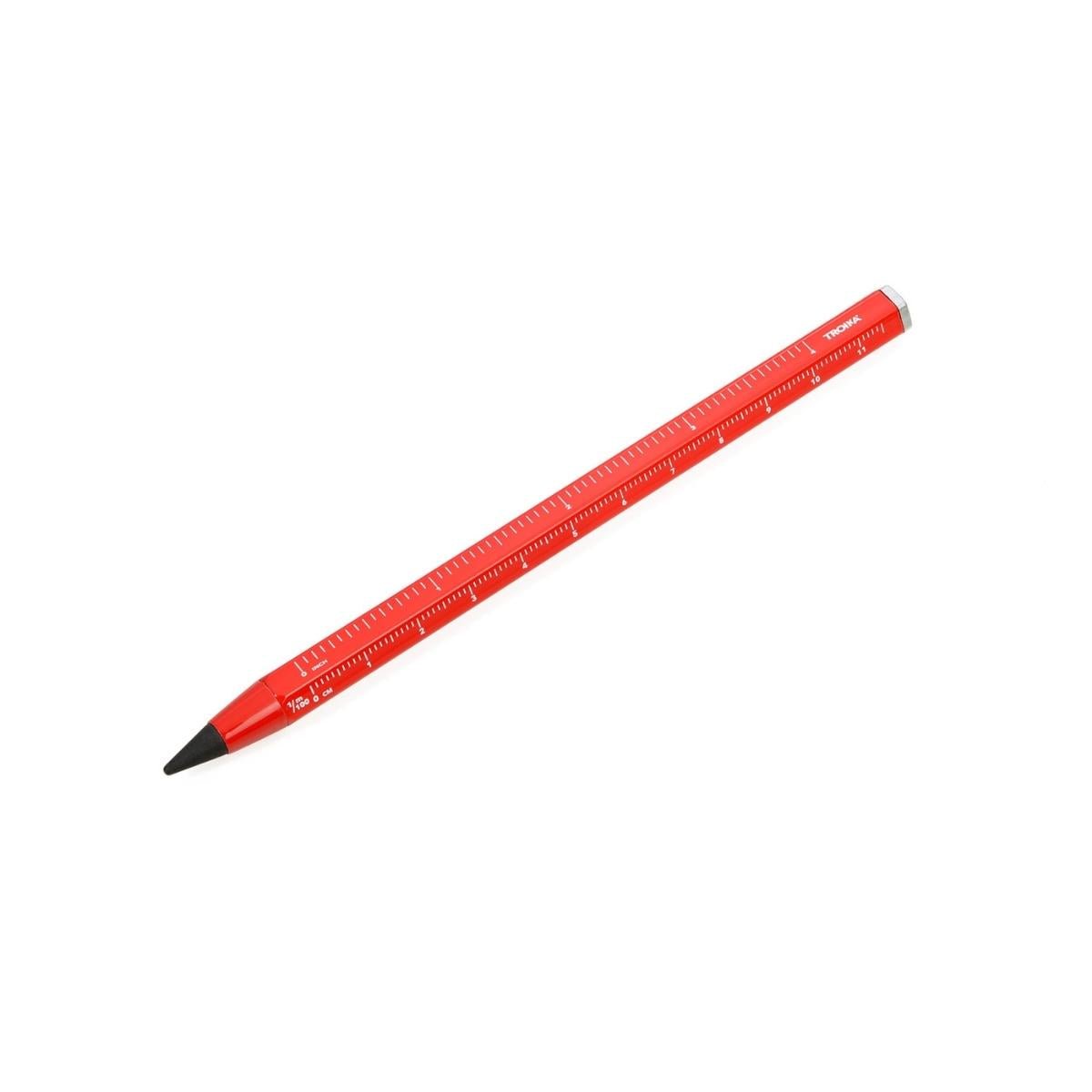 Troika Multi-Tasking Construction Endless Pencil Red