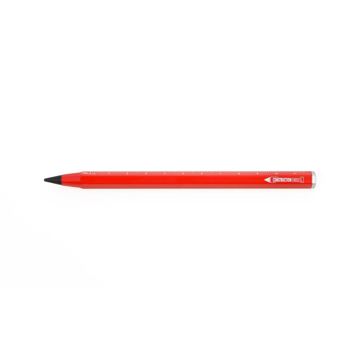 Troika Multi-Tasking Construction Endless Pencil Red