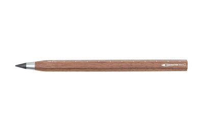 Troika Multi-Tasking Construction Endless Pencil Walnut Wood