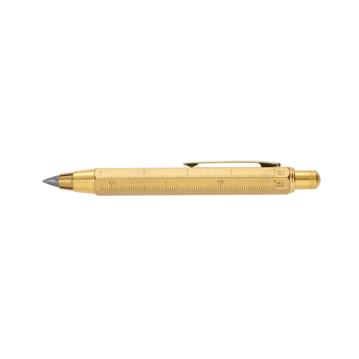 Troika Construction Carpenters 5.6 mm Clutch Pencil Brass