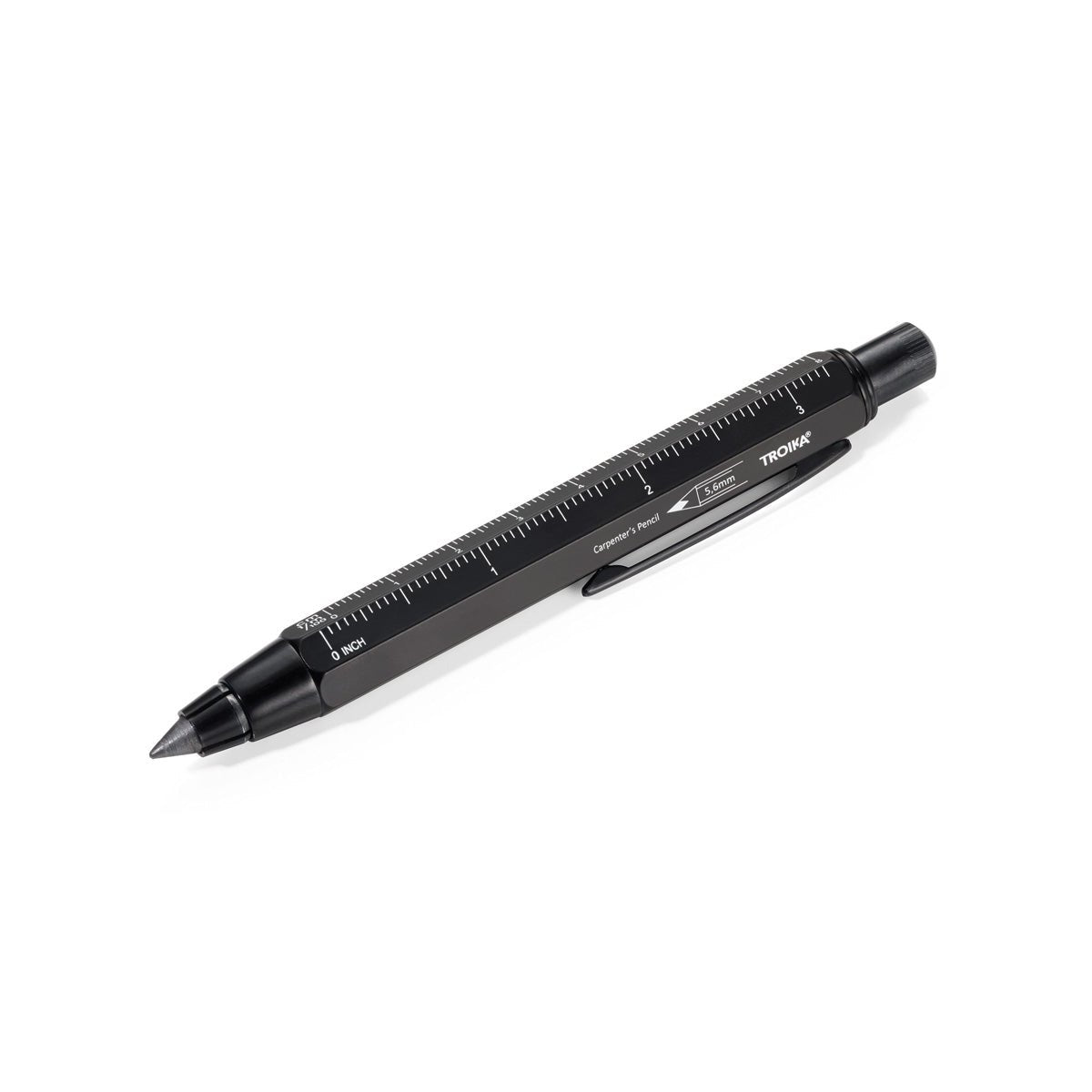 Troika Construction Carpenters 5.6 mm Clutch Pencil Black