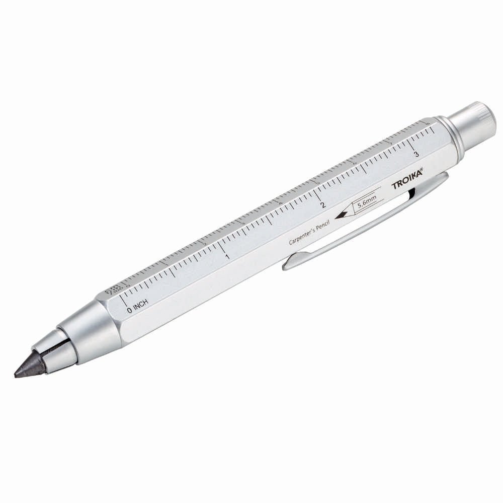 Troika Construction Carpenters 5.6 mm Clutch Pencil Silver