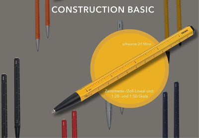 Troika Basic Construction Multi-Function Ballpoint Pen