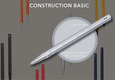 Troika Basic Construction Multi-Function Ballpoint Pen