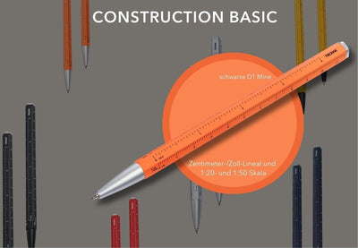 Troika Basic Construction Multi-Function Ballpoint Pen