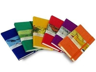 Moleskine Van Gogh Address Book in Shantung Silk