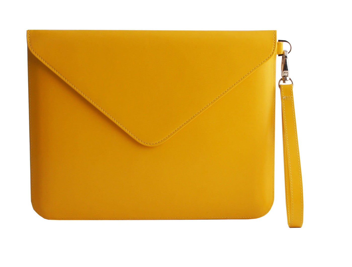 Paperthinks Recycled Leather Tablet Folio - Yellow Gold - Paperthinks.us