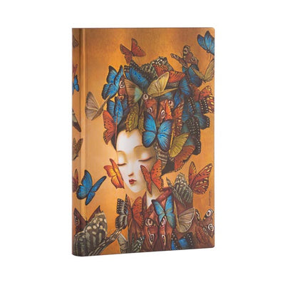 Paperblanks Flexis Madame Butterfly Maxi 5.5 x 8.25 Inch Dot Grid Journal