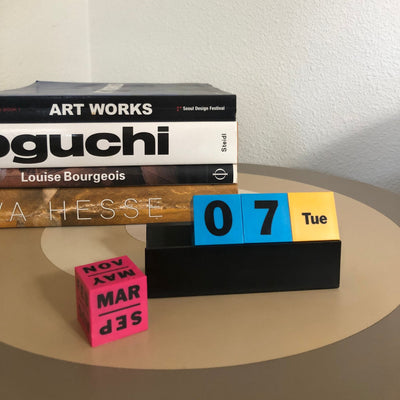 MoMA Modern Art Perpetual Desk Calendar CMYK
