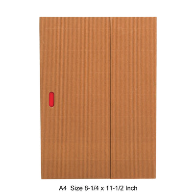 Paper-Oh Ondulo Notebook A4 Size Natural Lined