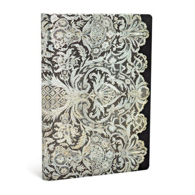 Paperblanks Lace Allure Ivory Veil Mini 3.75 x 5.5 Inch Journal