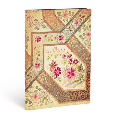 Paperblanks Flexis, Filigree Floral Ivory, Midi 176 Lined Pages