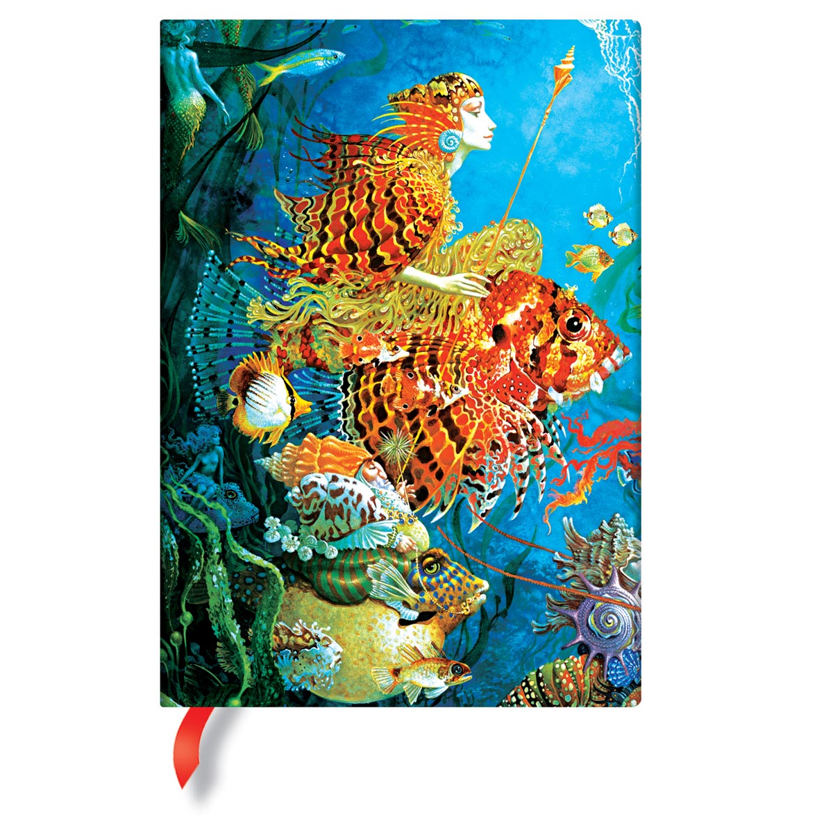 Paperblanks Fantastic Voyages, Sea Fantasies Midi 5x7 Inch Journal