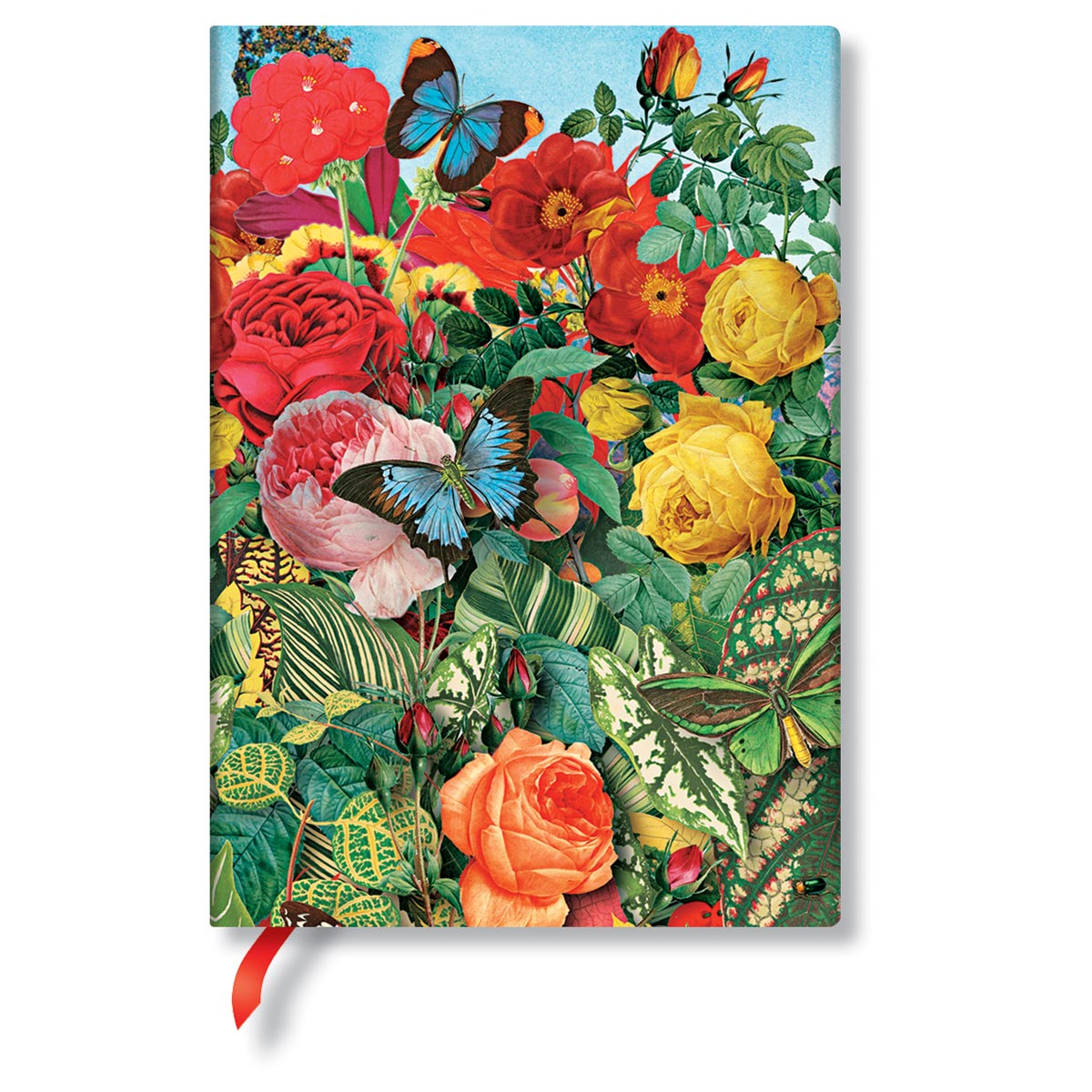 Paperblanks Flexis Butterfly Garden Midi 5x7 Lined Journal
