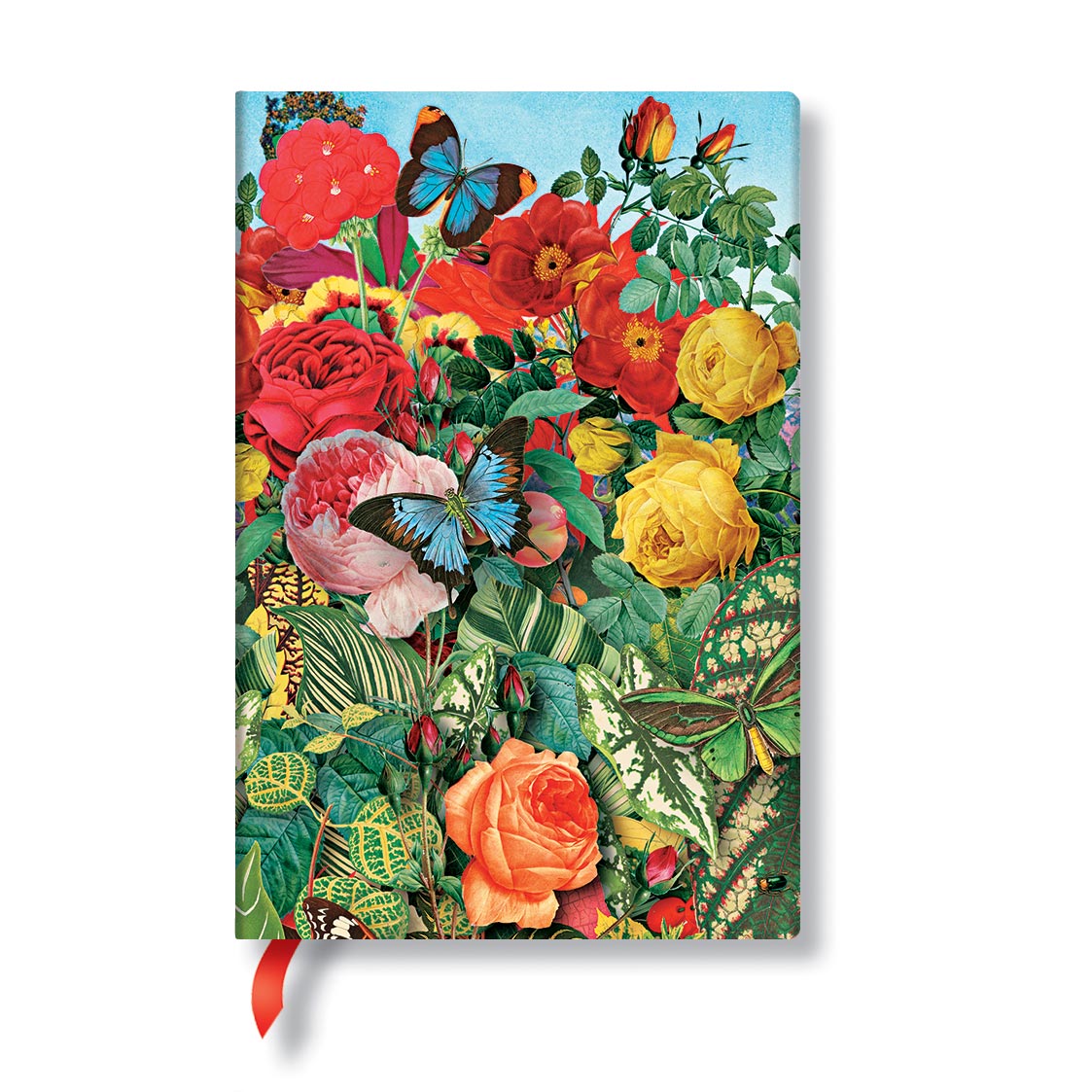 Paperblanks Flexis Butterfly Garden Mini 3.75 x 5.5 Inch Journal