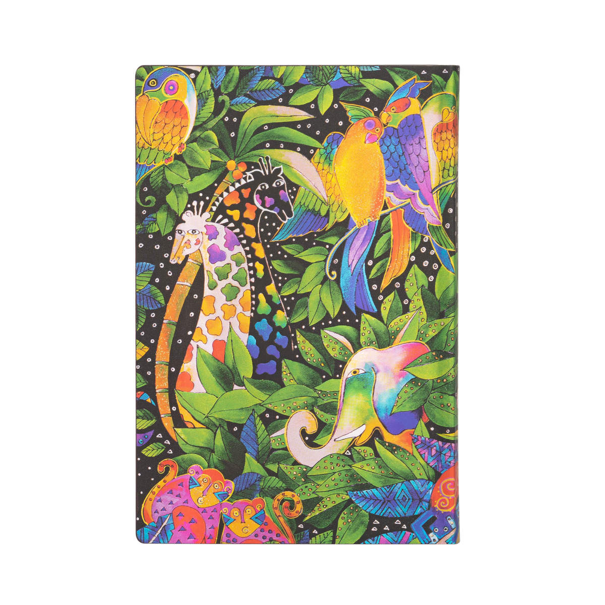 Paperblanks Flexis Laurel Burch Jungle Song Mini 3.75 x 5.5 Inch Journal