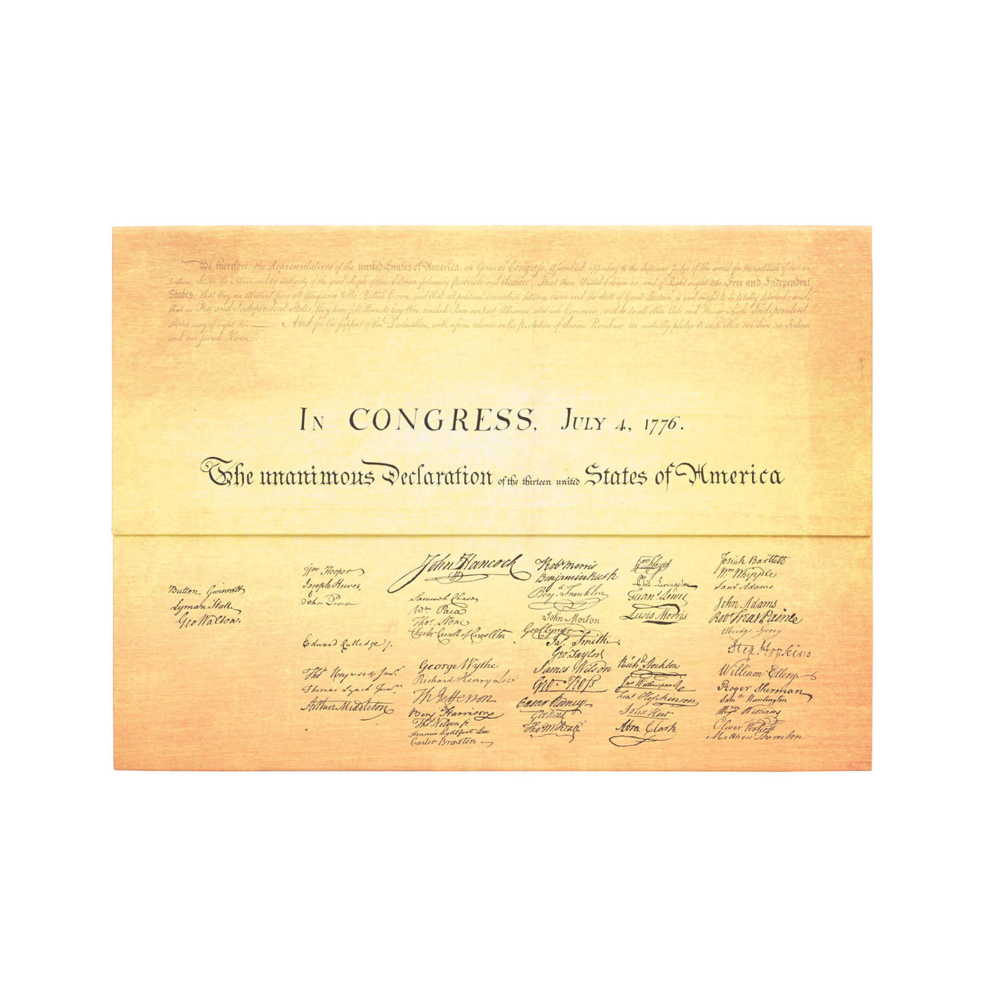 Paperblanks Declaration of Independence Document Folder
