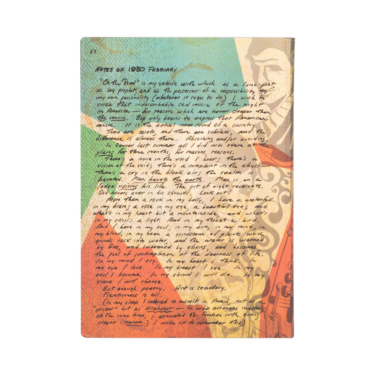 Paperblanks Flexis Jack Kerouac On the Road Midi Journal