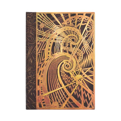 Paperblanks NY Deco Chanin Spiral Midi 5 x 7 Inch Journal