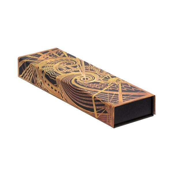 Paperblanks New York Deco “The Chanin Spiral” Pencil Case – Art Deco Collection