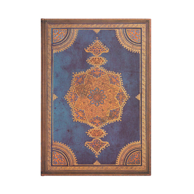 Paperblanks Safavid Indigo Grande 8.25 x 11.75 Inch Journal