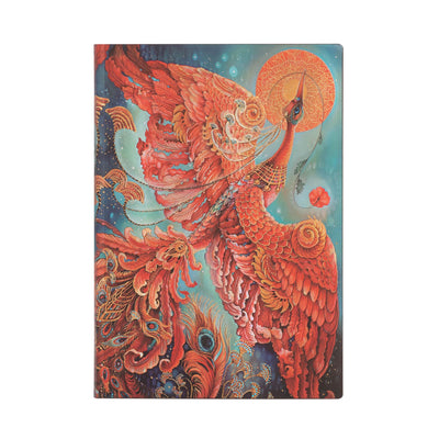 Paperblanks Flexis Firebird Midi 5x7 Inch 176 Pages Journal