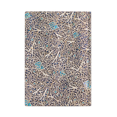 Paperblanks Flexis Granada Turquoise - Moorish Mosaic Midi 5x7 Inch 176 Pages Journal