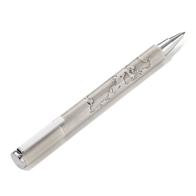 Troika World In Your Hand Rollerball Pen Silver