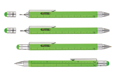 Troika Construction Multi-tool Ballpoint Pen Neon Green
