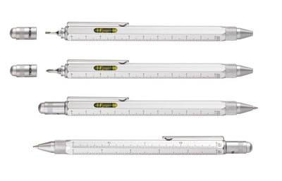 Troika Construction Multi-tool Ballpoint Pen Silver