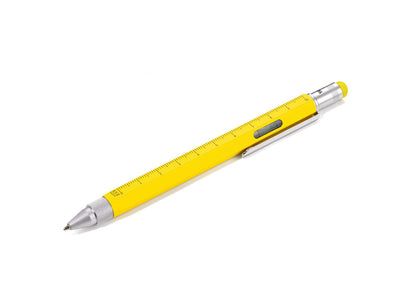Troika Construction Multi-tool Ballpoint Pen Yellow