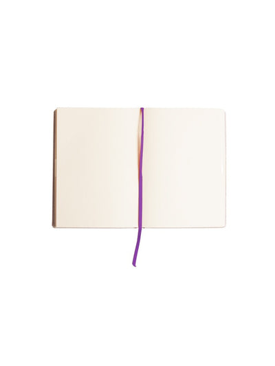 Paperthinks Recycled Leather Pocket Notebook Lavender