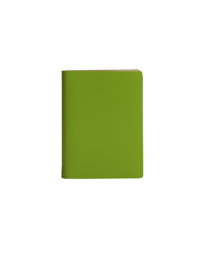 Paperthinks Recycled Leather Pocket Notebook Lime