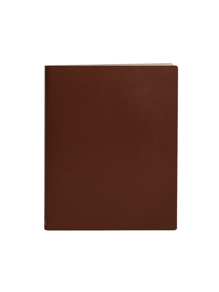 Paperthinks Recycled Leather Extra Large 7 x 9 In Notebook Tan