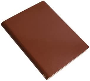 Paperthinks Recycled Leather Large Lined Notebook Tan