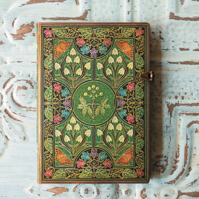 Paperblanks Poetry In Bloom Midi 5 X 7 Inch Journal Lined