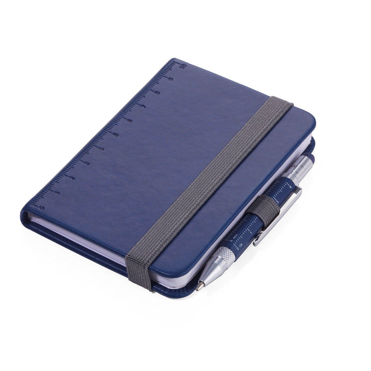 Troika Lilipad and Liliput Mini Notebook and Pen Dark Blue