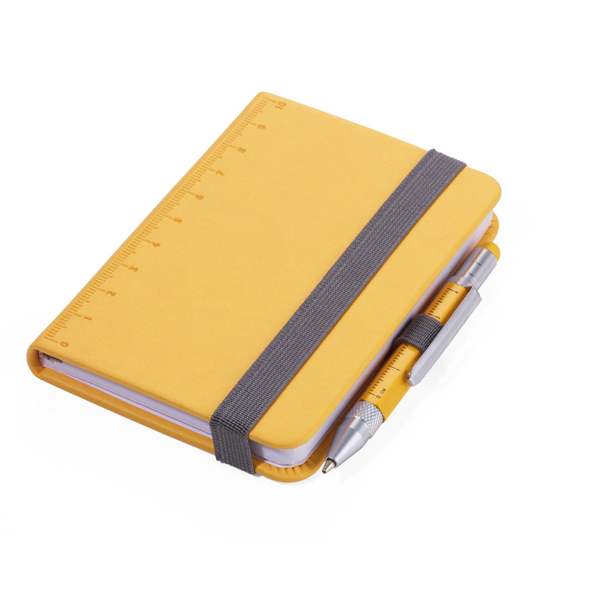 Troika Lilipad and Liliput Mini Notebook and Pen Yellow