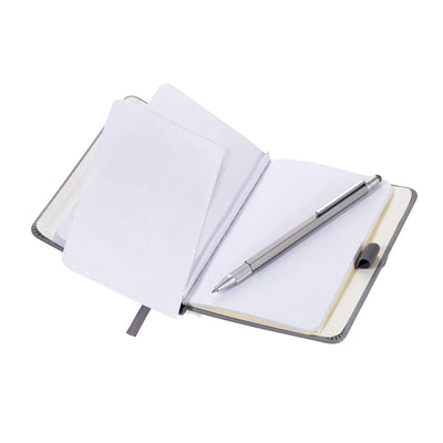 Troika A6 Notebook with Slim Construction Pen Titanium