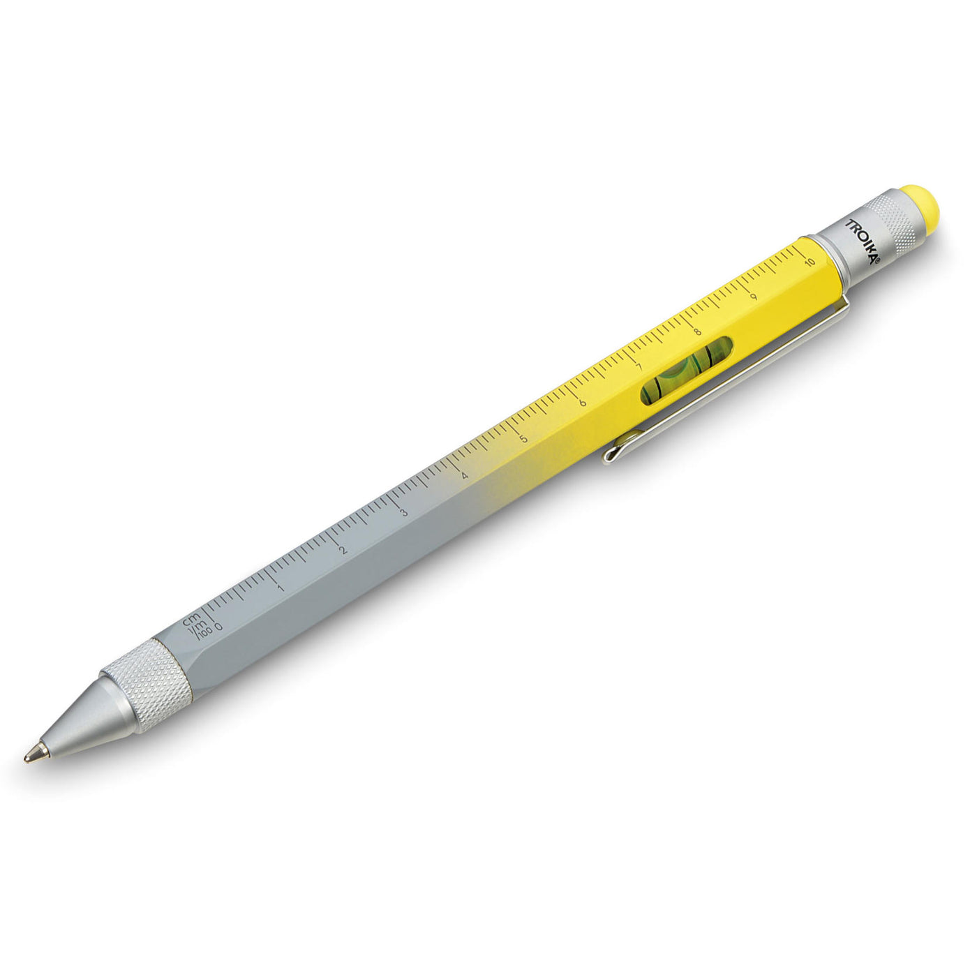 Troika Construction Multi-tool Pen Special Edition Yellow Grey