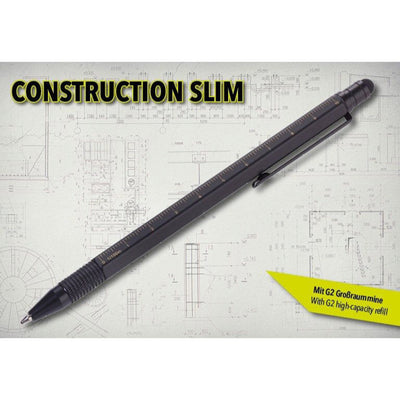 Troika Construction Slim Multitasking Ballpoint Pen Black Gold